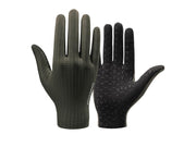 Rockbros Breathable Full Finger Cycling Gloves Size: L - Green