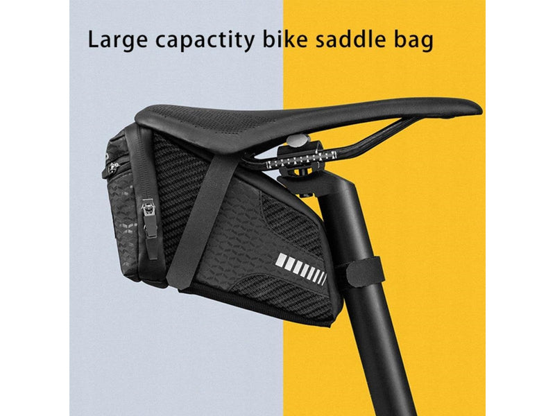 Rockbros C29-BK waterproof bicycle bag under the saddle - black