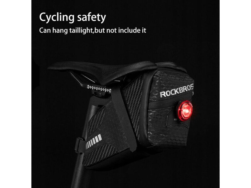 Rockbros C29-BK waterproof bicycle bag under the saddle - black