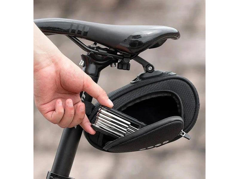 Rockbros C40 bicycle bag under the saddle - black