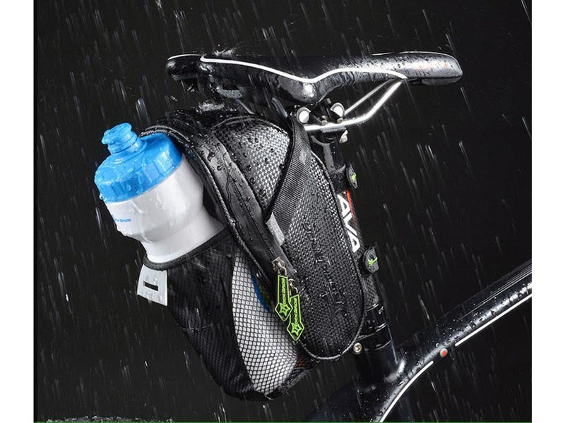 Rockbros C7-1 waterproof bicycle bag with saddle mounting 1.5l - black