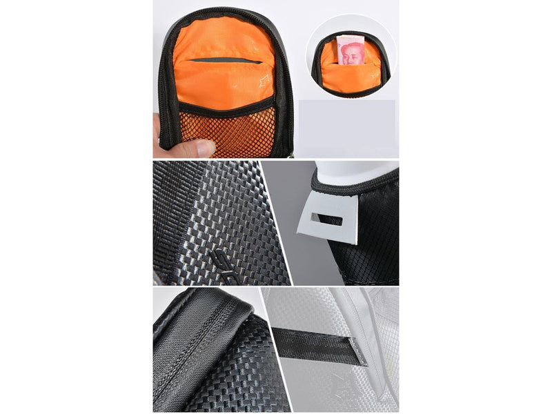 Rockbros C7-1 waterproof bicycle bag with saddle mounting 1.5l - black