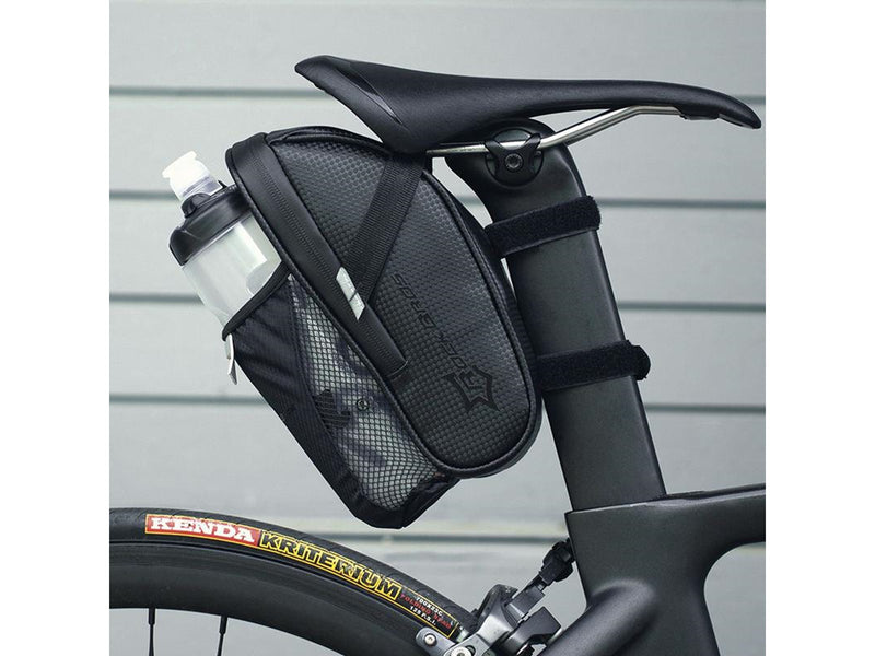 Rockbros C7-1 waterproof bicycle bag with saddle mounting 1.5l - black