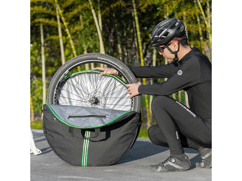 Rockbros D40 transport cover for ø74cm wheel - black