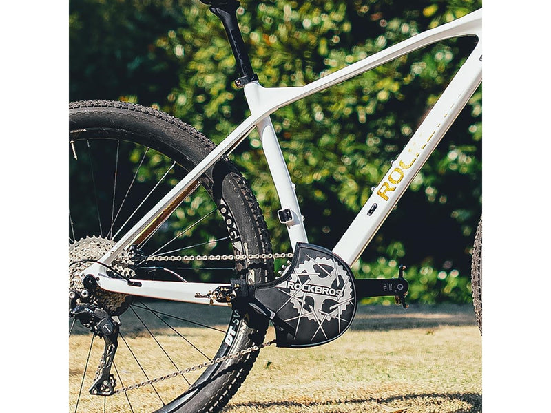 Rockbros D76 Crankset Transport Cover - Black and Gray