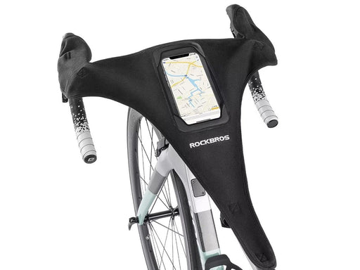 Rockbros D78 Sweat Cover with Pocket and Phone Window - Black