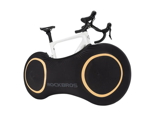 Rockbros D95 Elastic Cover Compatible with 26-29 Inch Gravel Mountain City Road Bikes 700C (71×152 cm) - Black