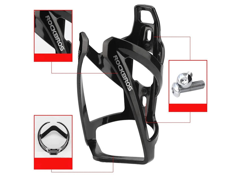 Rockbros FK338 Bike Bottle Holder - Black