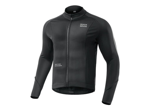 Rockbros Fall/Winter Long Sleeve Cycling Jacket M - Black
