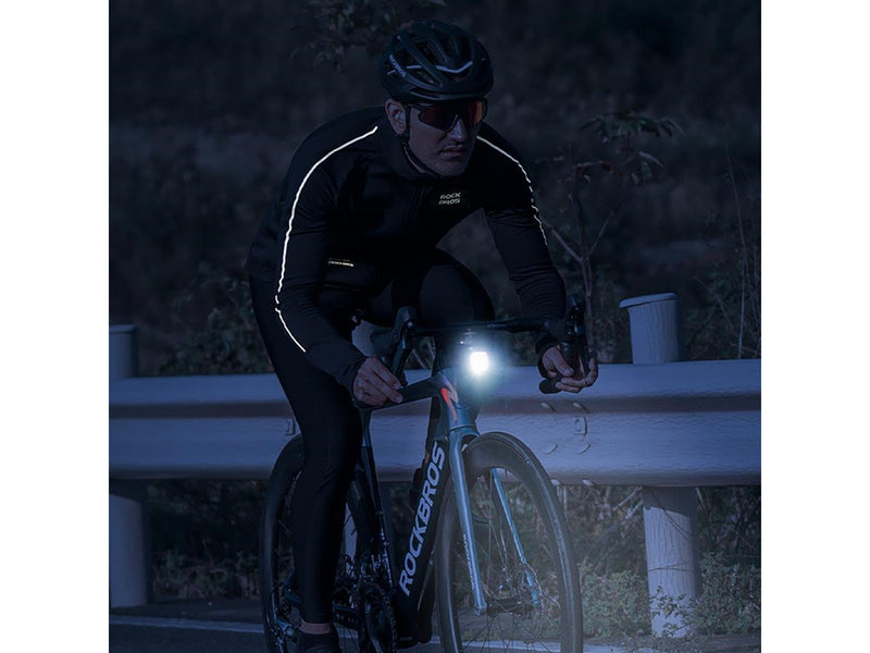 Rockbros Fall/Winter Long Sleeve Cycling Jacket S - Black