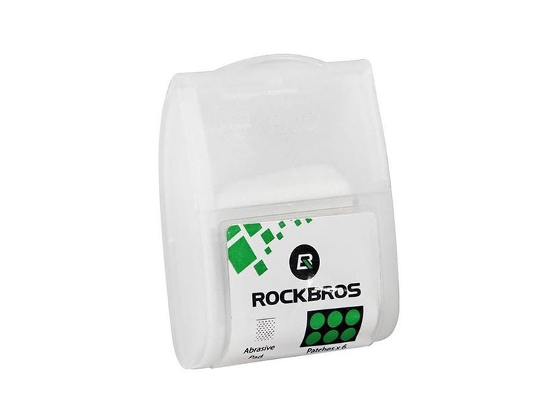 Rockbros GJ2001 repair kit for bicycle inner tubes - translucent
