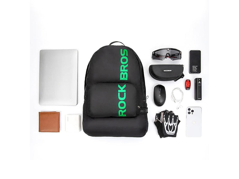 Rockbros H10-BK Sports Foldable Backpack 18 L - Black