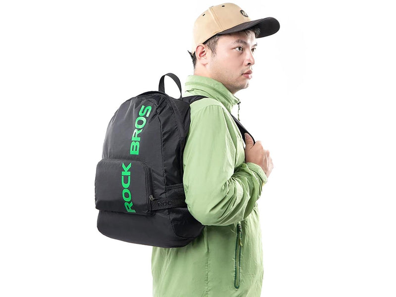 Rockbros H10-BK Sports Foldable Backpack 18 L - Black