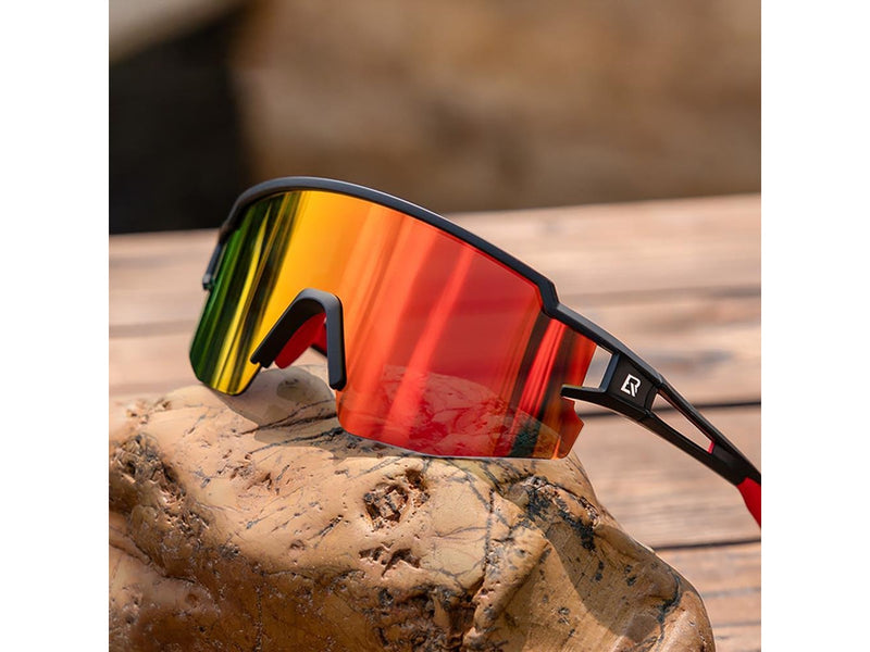 Rockbros Kids Cycling Glasses Polarized UV Protection Black