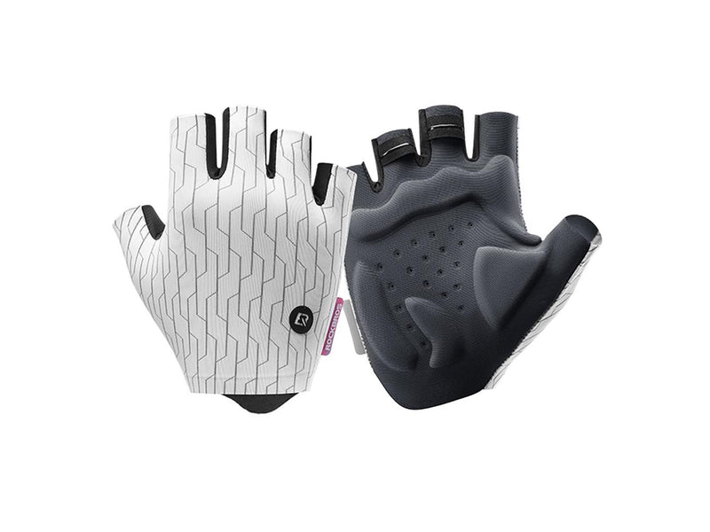 Rockbros MTB cycling gloves size: L - white and black