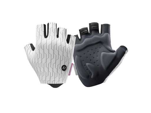 Rockbros MTB cycling gloves size: M - white and black
