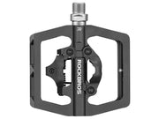 Rockbros PD15-BK Aluminum Alloy Bicycle Pedal Set - Black