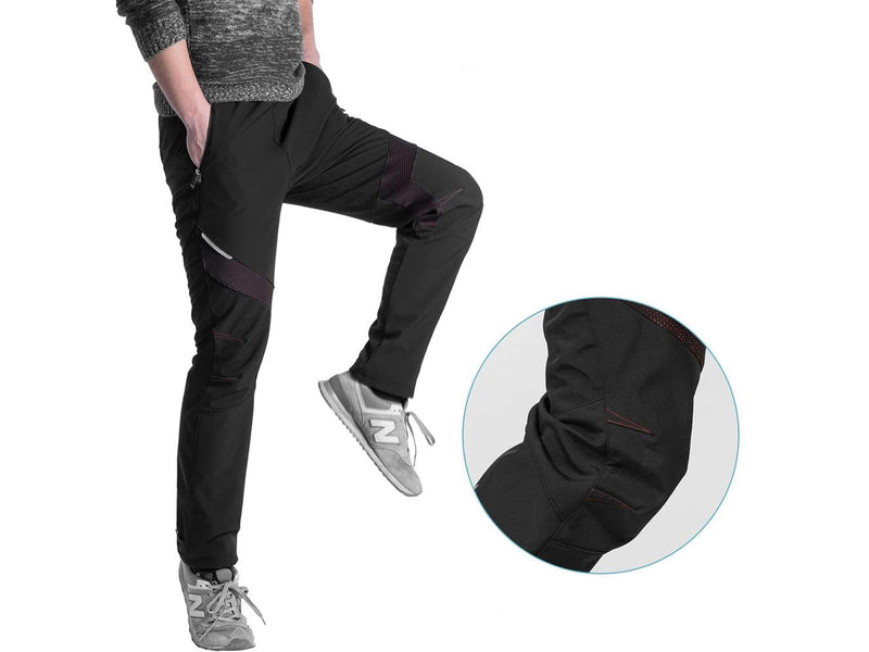Rockbros Patrol Cycling Windproof Sports Pants Size L - Black