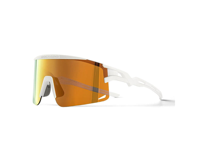 Rockbros Photochromic Cycling Glasses with UV Protection and Corrective Insert – White
