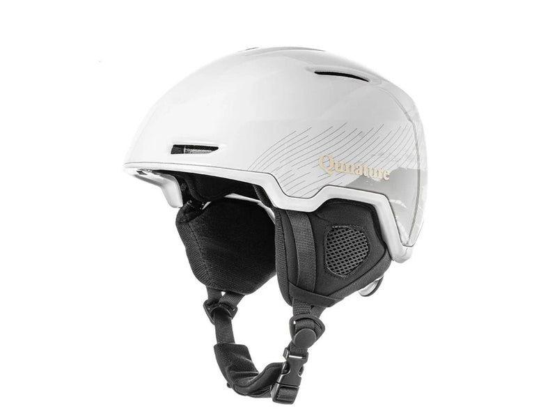 Rockbros Qunature 10130003001 Ski Helmet with Earmuffs Snowboard Size L - White