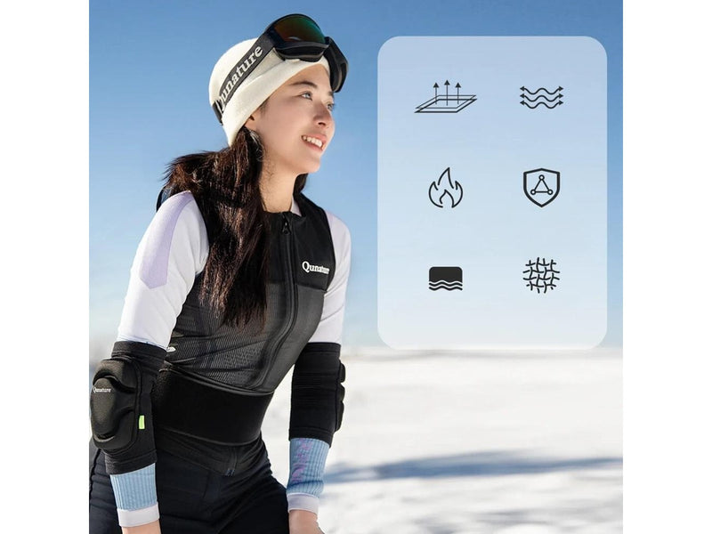 Rockbros Qunature 2206000103 Elbow Ski Protectors Size L - Black