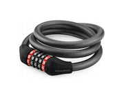 Rockbros RKS507-1BK bicycle lock with combination 1.8 m - black