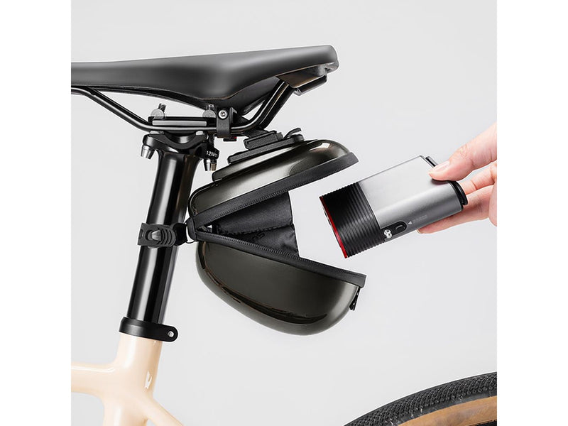 Rockbros Rigid Hard Shell Compact Saddle Bag 0.4 L - Black