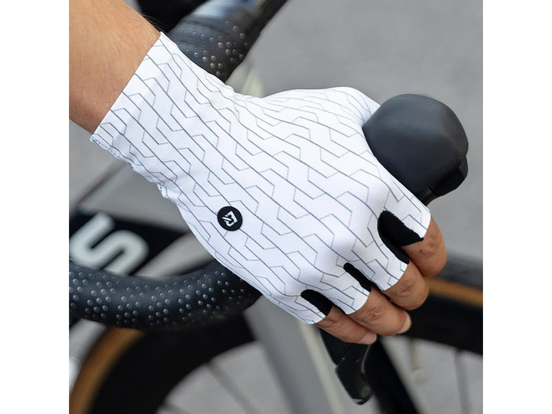 Rockbros Road Cycling Gloves Size: L - Black and White