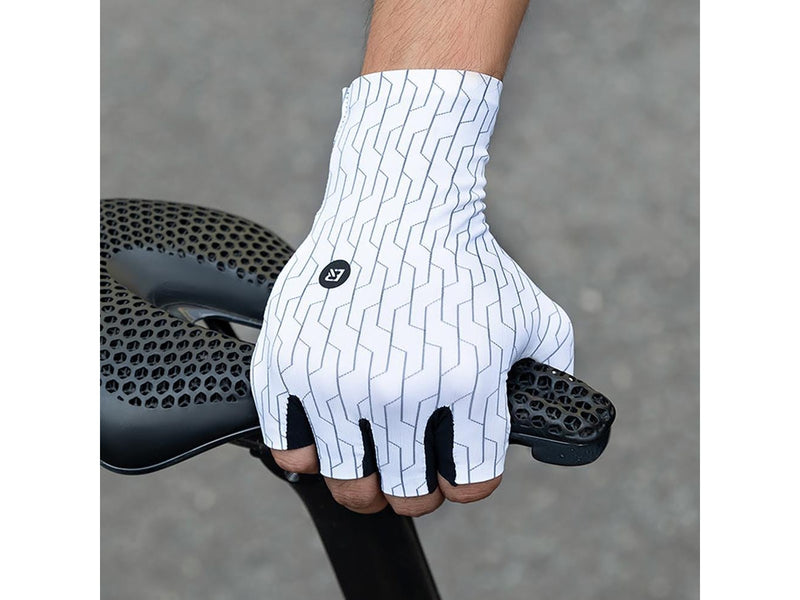 Rockbros Road Cycling Gloves Size: M - Black and White