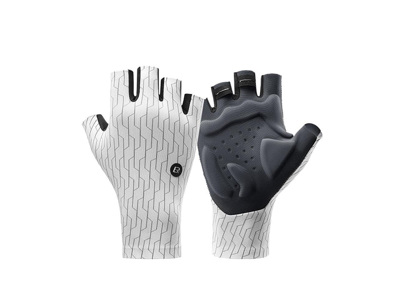 Rockbros Road Cycling Gloves Size: S - Black and White
