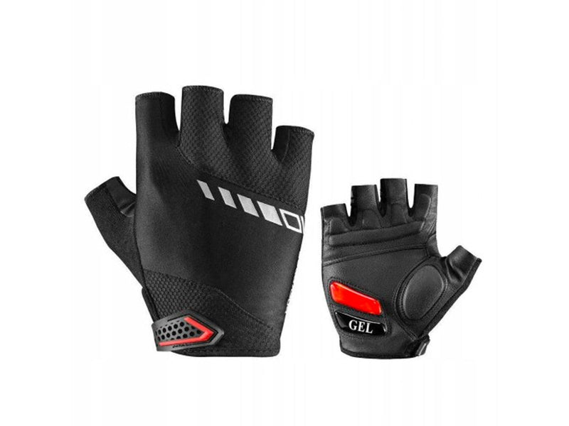 Rockbros S143-BK L cycling gloves with gel inserts - black