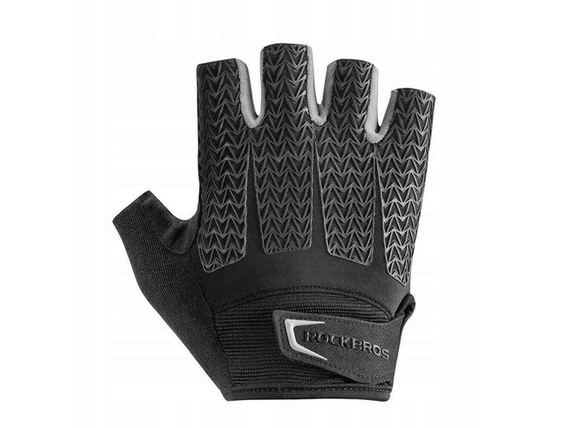 Rockbros S169BGR S Cycling Gloves with Gel Inserts – Grey