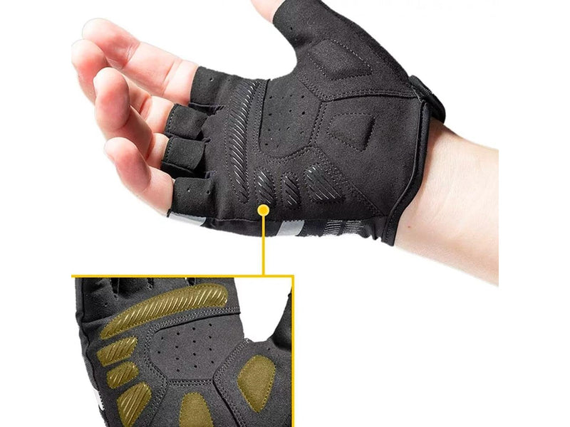 Rockbros S247 M cycling gloves - black