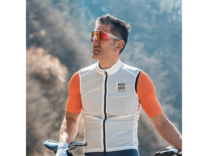 Rockbros SP291 photochromic UV400 cycling glasses - white