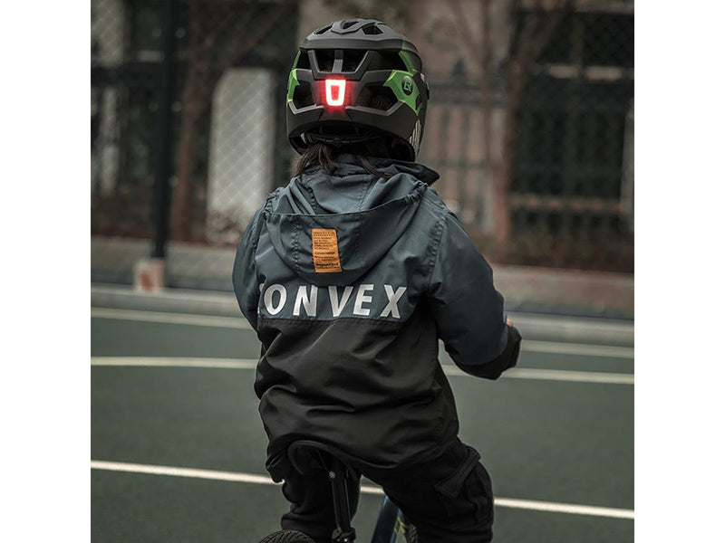 Rockbros TS-61 10110061003 Children's Bike Helmet with Detachable Chin Size S (48-54) - Green