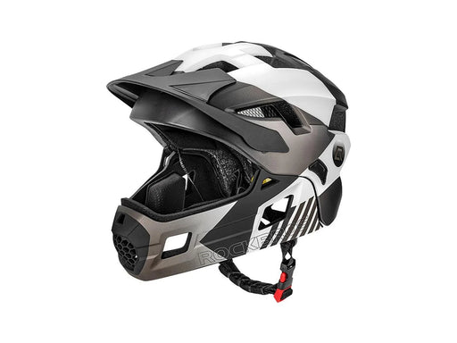 Rockbros TS-61 10110061006 Children's Bike Helmet with Detachable Chin Size M (54-57) - Gray