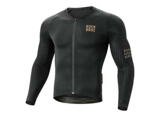 Rockbros YDCX008 Diamond Long Sleeve Cycling Jersey Size S - Black