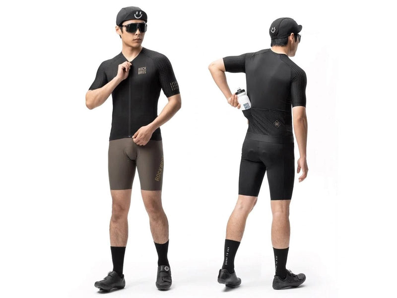 Rockbros YDDX011 Diamond Short Sleeve Cycling Jersey Size L - Black