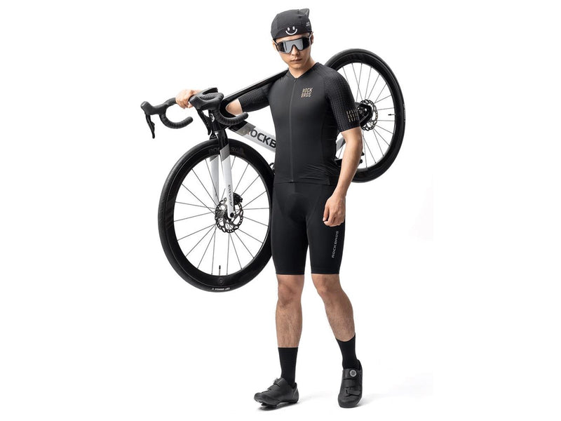 Rockbros YDDX011 Diamond Short Sleeve Cycling Jersey Size L - Black