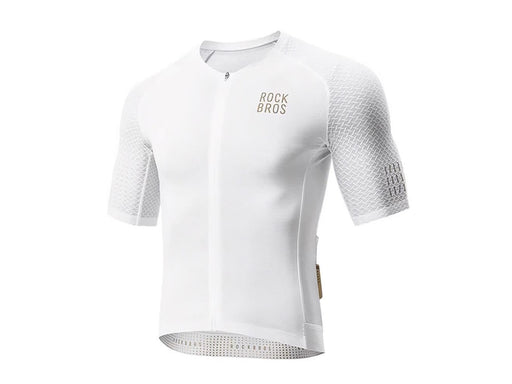 Rockbros YDDX011 Diamond Short Sleeve Cycling Jersey Size XL - White
