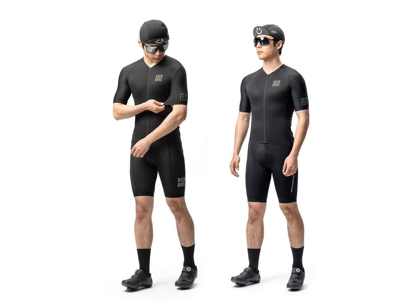 Rockbros YDDX011 Diamond Short Sleeve Cycling Jersey Size XS - Black