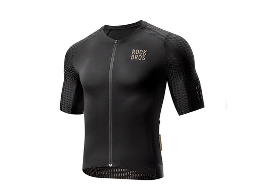 Rockbros YDDX011 Diamond Short Sleeve Cycling Jersey Size XXL - Black