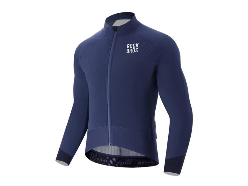 Rockbros YDWT014 Winter Fleece Double Layer Cycling Jacket Size XL - Blue