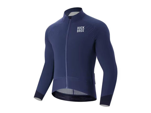 Rockbros YDWT014 Winter Fleece Double Layer Cycling Jacket Size XL - Blue