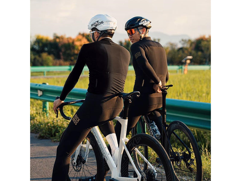 Rockbros YDWT020 Diamond Fall/Winter Cycling Jacket Size XXXL - Black