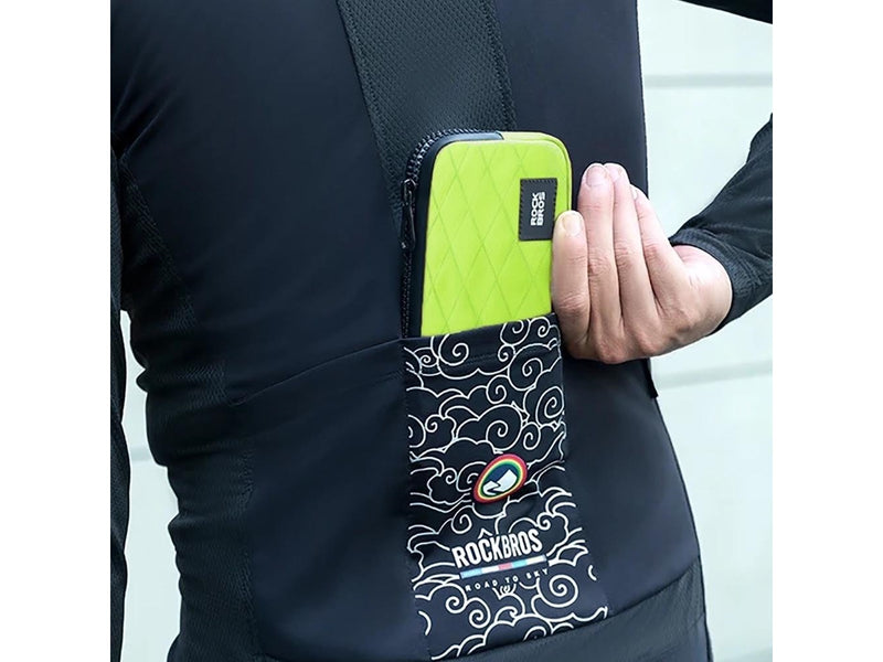 Rockbros bicycle bag 30990043005 for phone keys wallet 0.15 l - light green