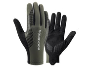 Rockbros cycling gloves spring/summer/autumn full size: L - green