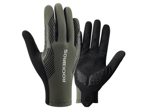 Rockbros cycling gloves spring/summer/autumn full size: S - green