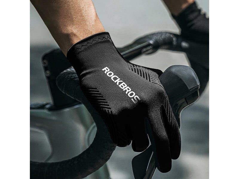 Rockbros cycling gloves spring/summer/autumn full size: XL - black