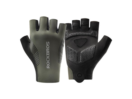 Rockbros cycling gloves spring/summer/autumn short fingers size: XL - green
